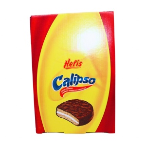 Biscuiti cu ciocolata si marshmallow Calipso 20 g, 24 buc - Img 4