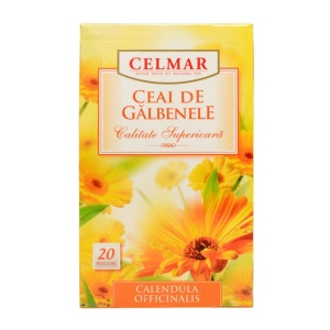 Ceai de galbenele Celmar 20 plicuri, 30 g