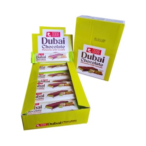 Ciocolata Dubai Oddie cu fistic 27 g, 24 buc - Img 3