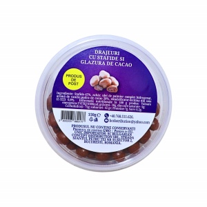 Drajeuri stafide si glazura de cacao de post 150 g - Img 2