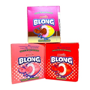 Guma de mestecat Blong Peccin, 5 g, 40 buc, diverse sortimente - Img 3