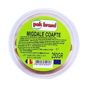 Migdale coapte la pahar Pak Brand 250 g - Img 2