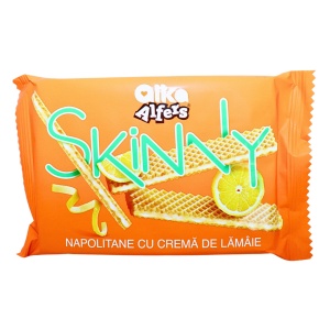 Napolitane crema lamaie Skinny Alka 57 g - Img 1