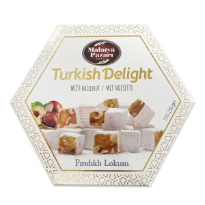 Rahat turcesc cu alune de padure, 250 g