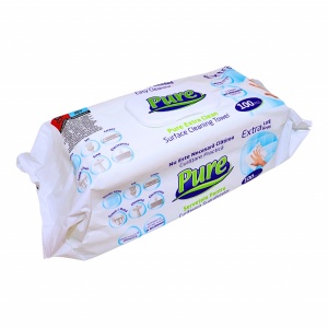 Servetele umede suprafete Pure 100 buc - Img 4