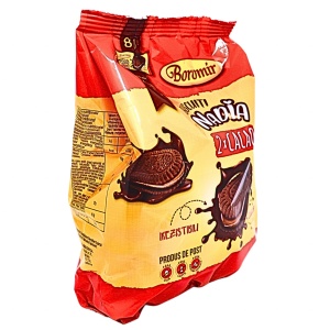 Biscuiti eugenii cacao de post Nadia Boromir 240 g - Img 2