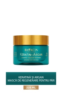 Mască pentru îngrijirea părului cu cheratină și argan 225 ml