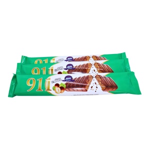 Napolitane cu glazura si crema de alune 911, 50 g, 24 buc - Img 2