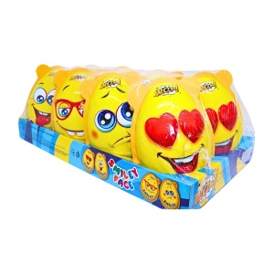 Oua cu surprize din plastic Smiley Face 35 g, 8 buc - Img 3