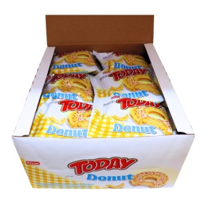 Prajituri gogoasa de banane Today Donut 45 g, 24 buc - Img 4