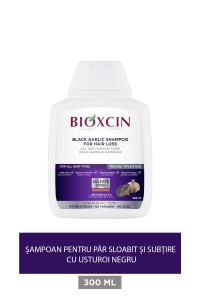 Sampon cu Usturoi Negru Impotriva Caderii si Subtierii Parului 300 ML, pt, Par Slabit Toate Tip, Par