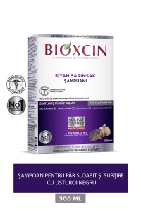 Sampon cu Usturoi Negru Impotriva Caderii si Subtierii Parului 300 ML, pt, Par Slabit Toate Tip, Par - Img 3