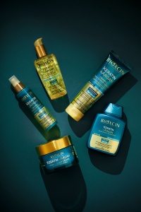 Șampon de îngrijire reparator cu cheratina și argan 300 ml - păr deteriorat și sensibil - Img 3