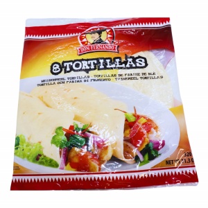 Foi de tortilla lipie din faina de grau Ivanka 8 x 20 cm, 320 g - Img 2