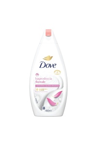 Gel de dus Dove Floral, flori de lotus si fructe rosii, 450 ml