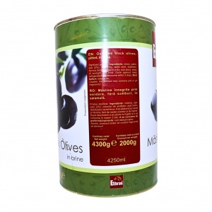 Masline negre fara samburi in saramura Ethras 2 kg - Img 3