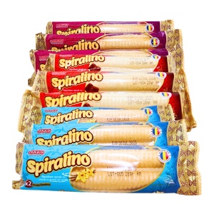Napolitane spirale Wafrolino 28 g, 24 buc