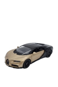 PICC Bugatti Chiron SS Gold Diecast Colecționabil Mini Mașină Model