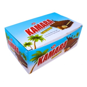 Prajitura cu ciocolata si cocos Kamara 20 g, 24 buc - Img 3