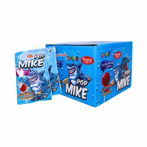 Acadele pudra Mike Pop Lollipop 7,5 g, 48 buc - Img 1