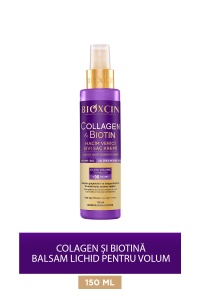 Balsam lichid cu colagen și biotină cu volum suplimentar 150 ml - Colagen Biotină Păr subțire și rar