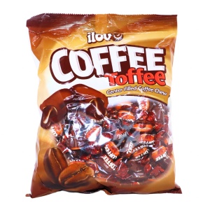 Bomboane caramele umplutura cafea Love Coffee Toffee 800 g - Img 2