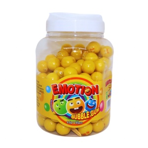 Guma de mestecat Emotion Bubble Gum la bol diverse figurine 6,5 g, 145 buc - Img 2
