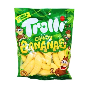 Marshmallow jeleuri moi Candy Bananas Trolli 100 g - Img 2