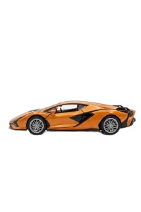 Mașină replică de colecție PICC MiniModel Lamborghini Sián FKP – Portocaliu deschis