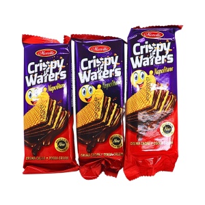 Napolitane cu cacao Crispy Morello 35 g, 36 buc - Img 3