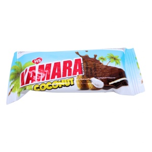Prajitura cu ciocolata si cocos Kamara 20 g, 24 buc - Img 4