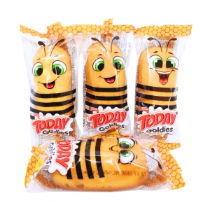 Prajituri cu lapte si miere Today Goldies 45 g, 24 buc - Img 3