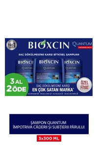 Quantum pentru păr uscat și normal 300 ml CUMPĂRĂ 3 PRIMIȚI 2 - șampon anti-cădere pentru păr fin