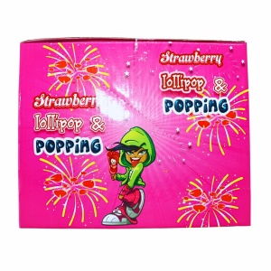 Acadele pocnitoare Popping Lollipop PumpLona 12 g, 24 buc - Img 4