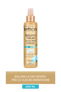 Balsam lichid cu uleiuri nutritive 200 ml - Fără sulfat. Păr uscat și deteriorat Părul căzut Zăpadă