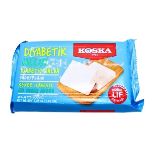 Halva diabetica simpla Diabetik Koska 200 g - Img 1