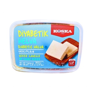 Halva fara zahar simpla Diabetik Koska 350 g - Img 2