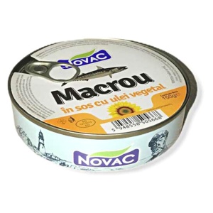 Macrou in ulei Novac 150 g
