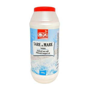 Sare de mare iodata la flacon Cio 500 g - Img 2