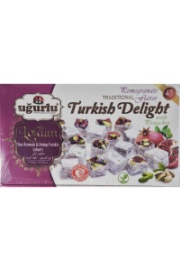 Ugurlu Rahat Turcesc cu Rodie si Fistic- 350 gr