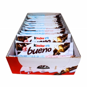 Batoane de napolitane si crema Kinder Bueno 15 x 43 g - Img 4