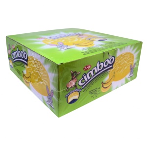 Biscuiti cu marshmallow Cimbo 35 g, 24 buc - Img 2