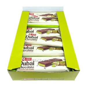 Ciocolata Dubai Oddie cu fistic 27 g, 24 buc - Img 1