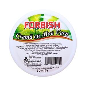 Crema cu aloe vera Forbish 50 ml, 12 buc