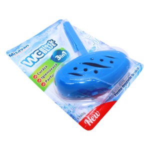Odorizant toaleta 3in1 Misavan Block Blue 40 g - Img 4