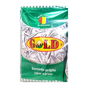 Seminte albe prajite usor sarate Gold 30 g, 30 buc - Img 2