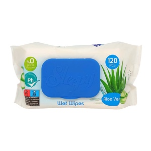 Servetele umede Sleepy Aloe Vera 120 buc