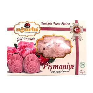 Vata de zahar trandafiri Ugurlu 240 g