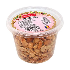 Arahide la pahar decojite, coapte si sarate Andreas 180 g - Img 3