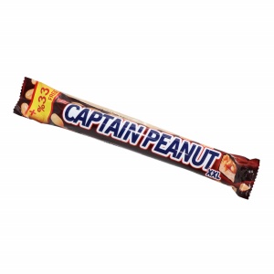 Baton cu nuga, caramel si arahide Captain Peanut 50 g, 24 buc - Img 4